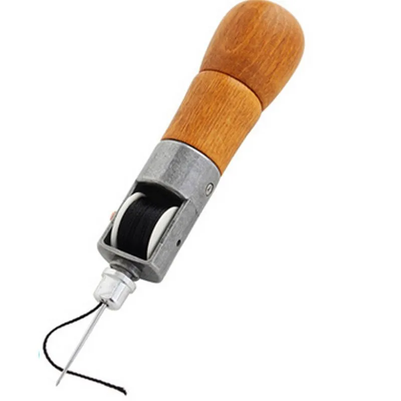 DIY leather carving leather shoe repair hand sewing machine threader