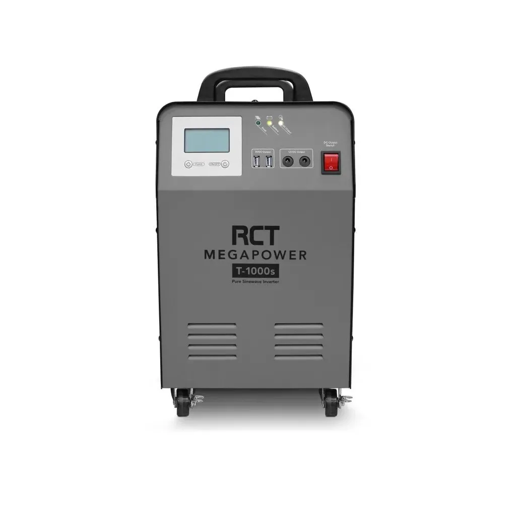 MegaPower 1kVA/1000W Pure Sine Wave Inverter Trolley + 100Ah Gel Battery