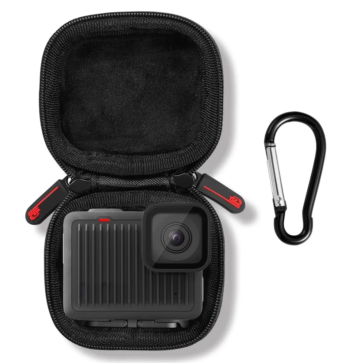 BotereuTech PU Leather Hard Camera Case compatible with GoPro Lit Hero
