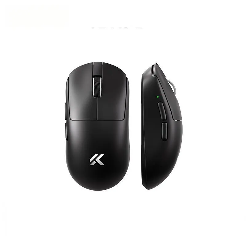 MCHOSE A7V2 Lightweight Triple-Mode Wireless Gaming Mouse. - Black