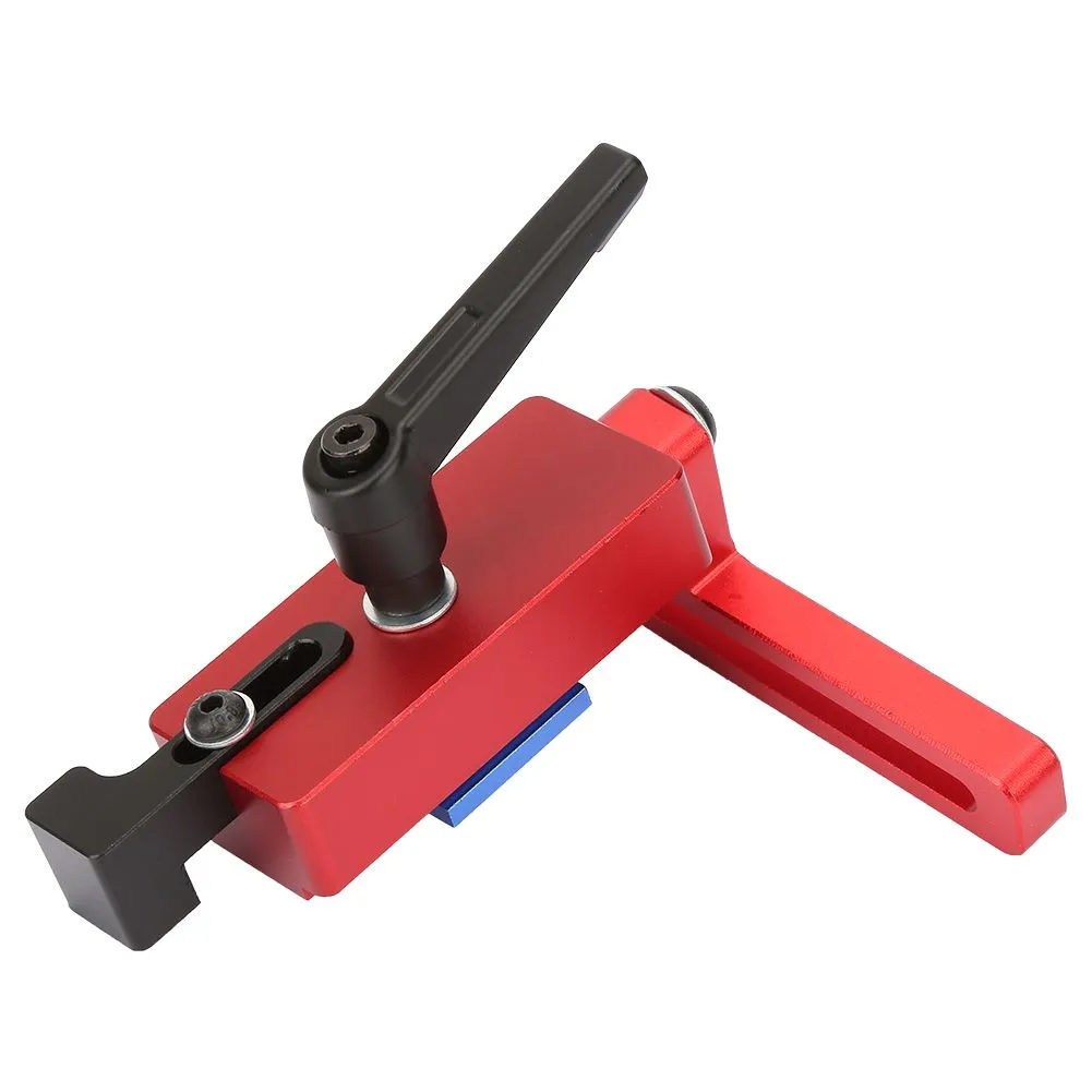 Precision Miter Track Stop for Accurate Woodworking Length Cuts