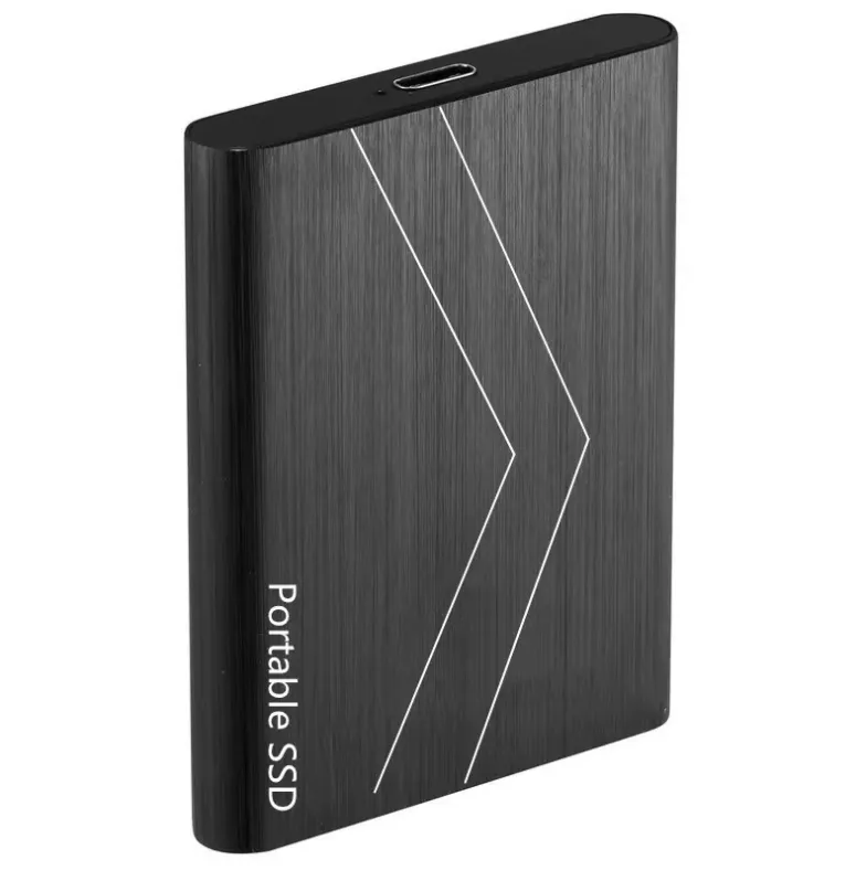 Large Capacity SSD Portable Solid-State Drive2TB - Black