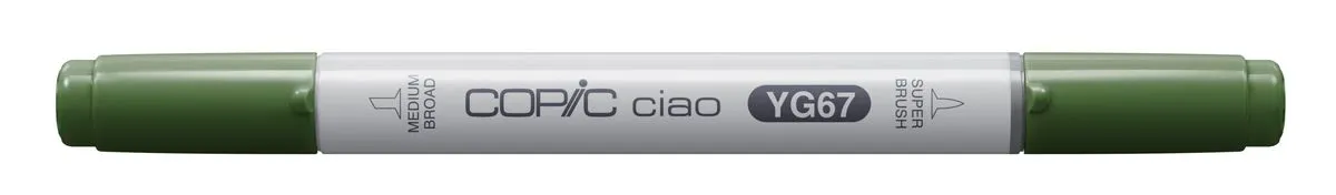 Copic Ciao Marker - Moss YG67