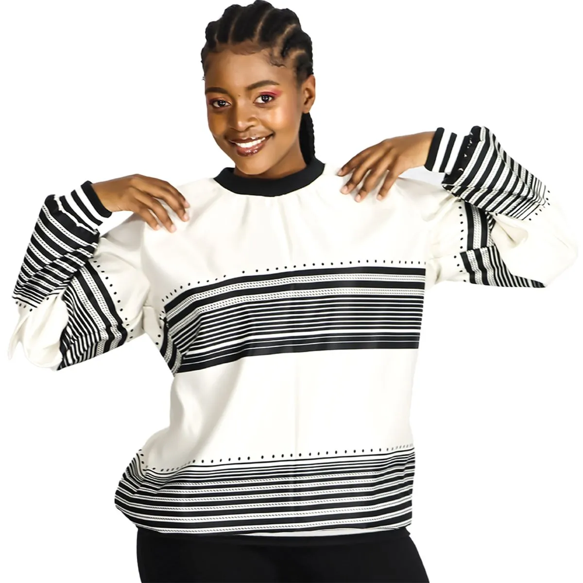 Africa Fashion House afhSports Printed Xhosa Tracksuit Sweater