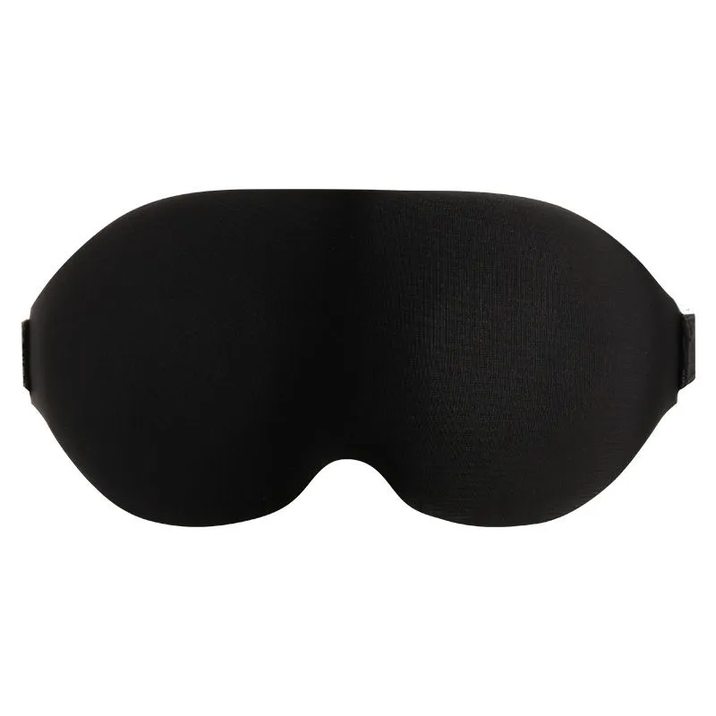 Deep-Sleep Blackout Eye Mask-Won't Press On The Eyes Or Smudge Makeup. - Black