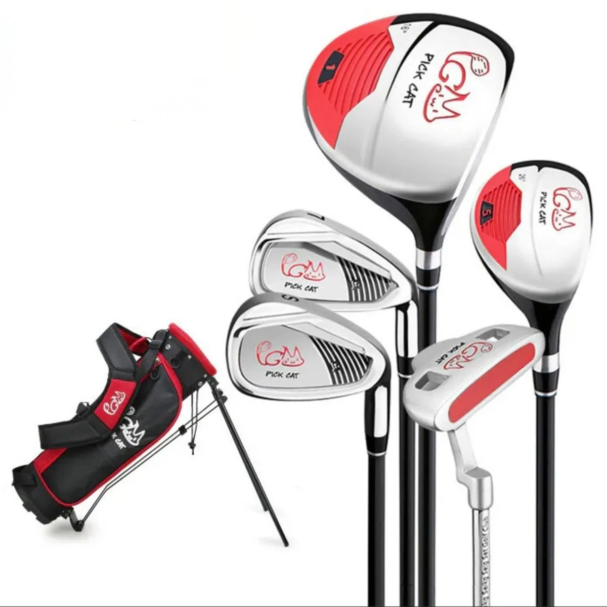 Kids Golf Set Ages 6-8 - Junior Golf Clubs with Bag | PGM