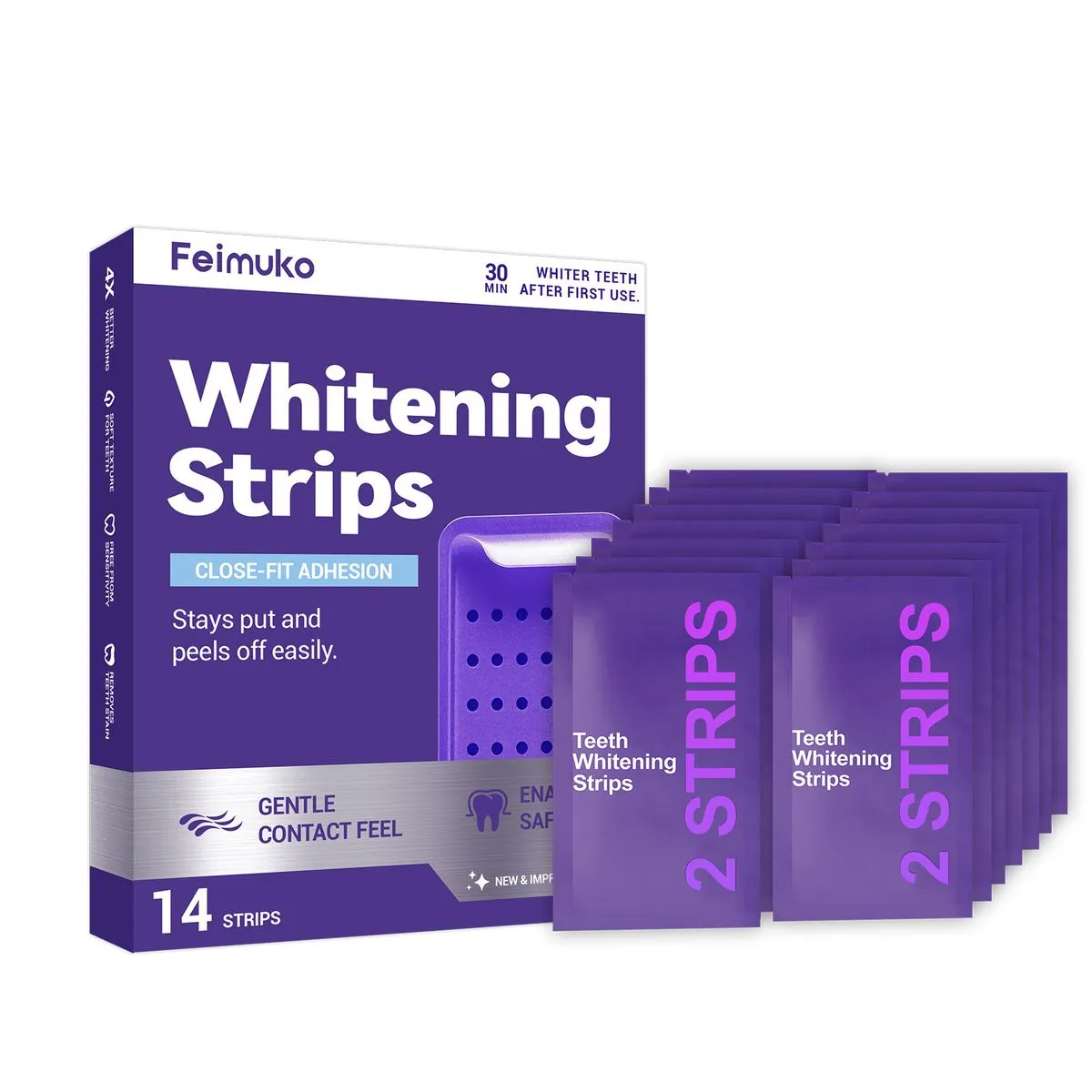 Glossy Dental Strips 2026 New