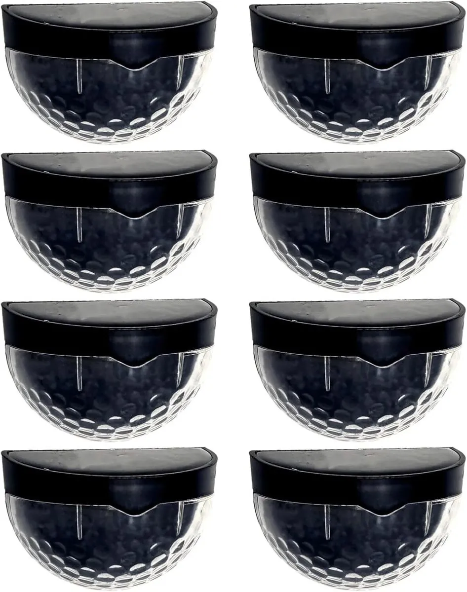 6 Led Automatic Wall Lights Easy Installation Weather-Resistant Solar