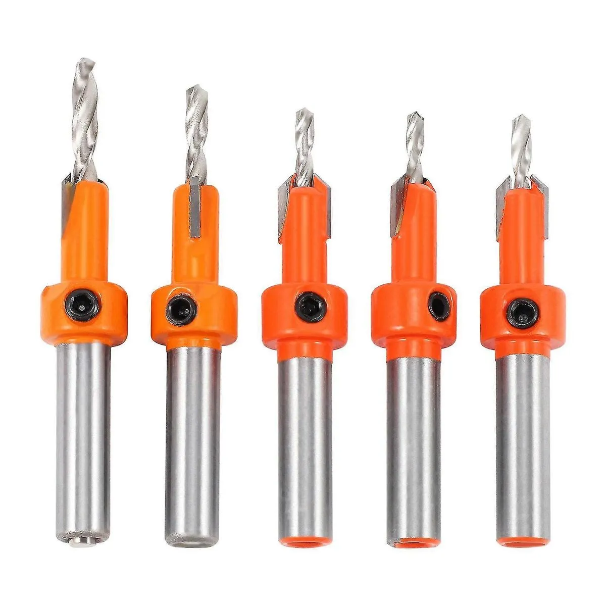 5pcs 8mm Countersink Wood Drill Bits Set