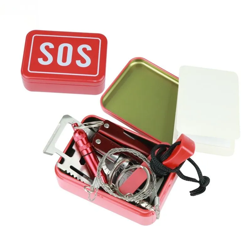 Multi Functional Survival Tool Set with Portable Outdoor Equipment