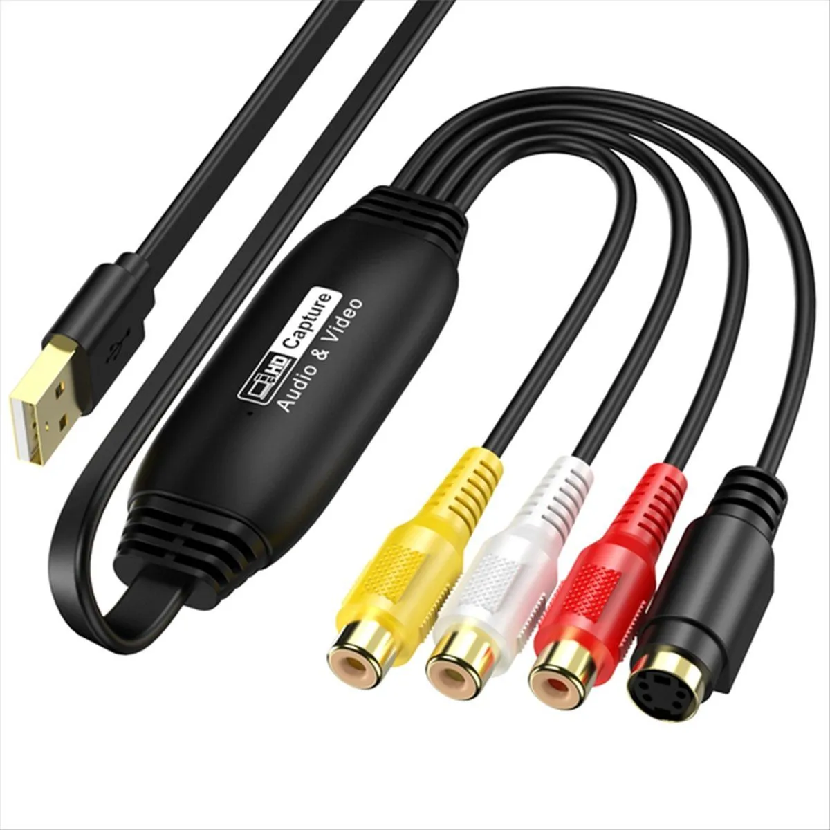 Usb Video Capture Vhs To Digital Converter Usb 2.0 Audio Capture Card