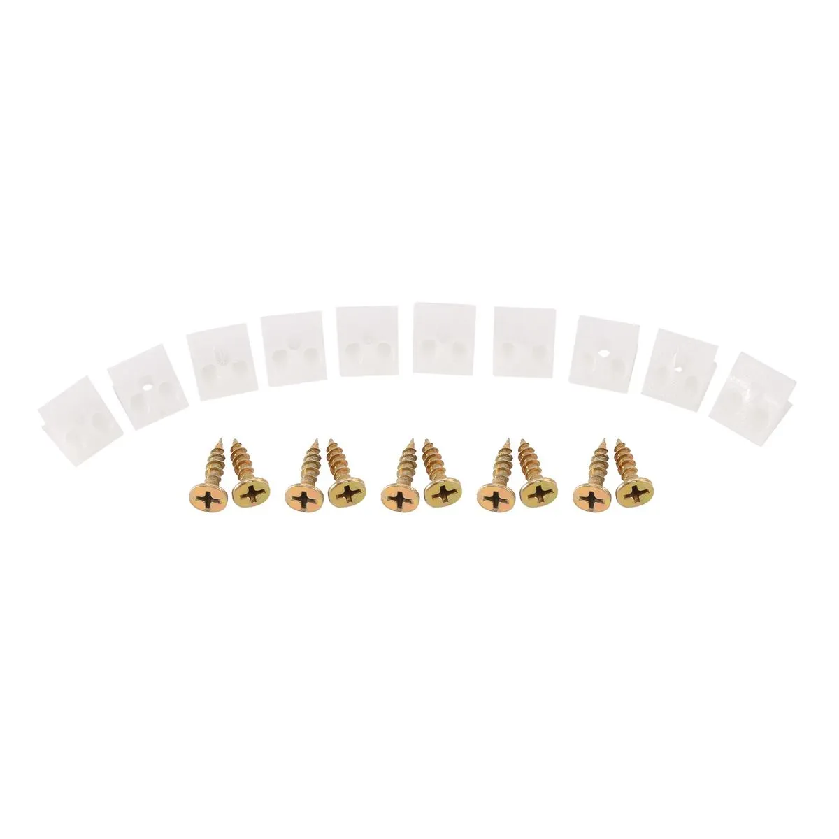 Pack of 10- Furniture Drawer Bottom Repair Mending Wedges