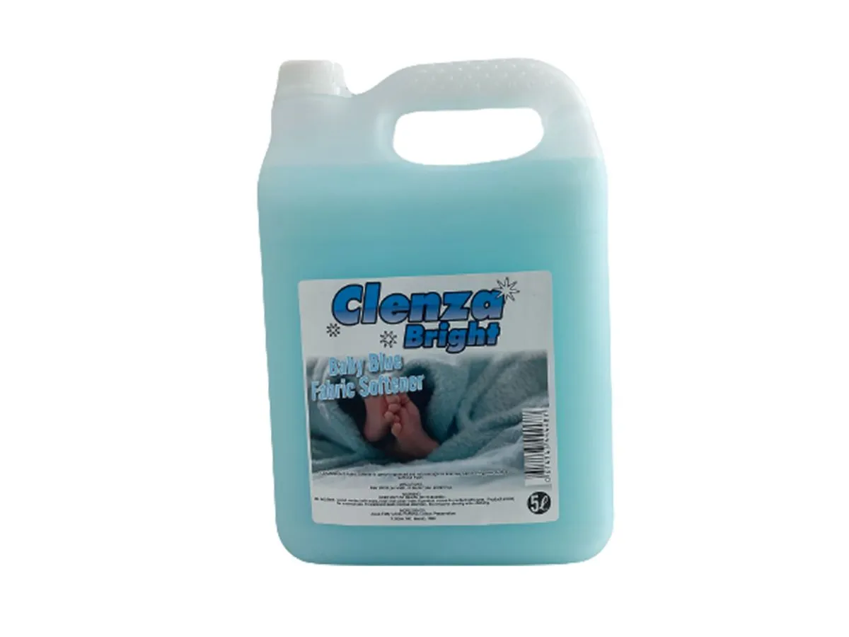 Clenza Bright Fabric Softner 5 Lt - Baby Blue