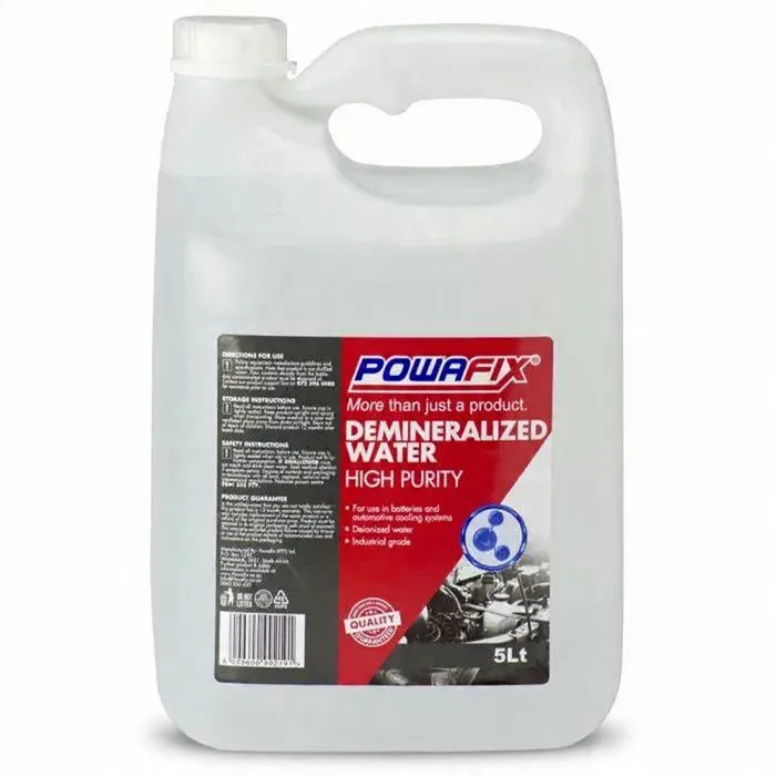Powafix Demineralized Water 5L DIS5L