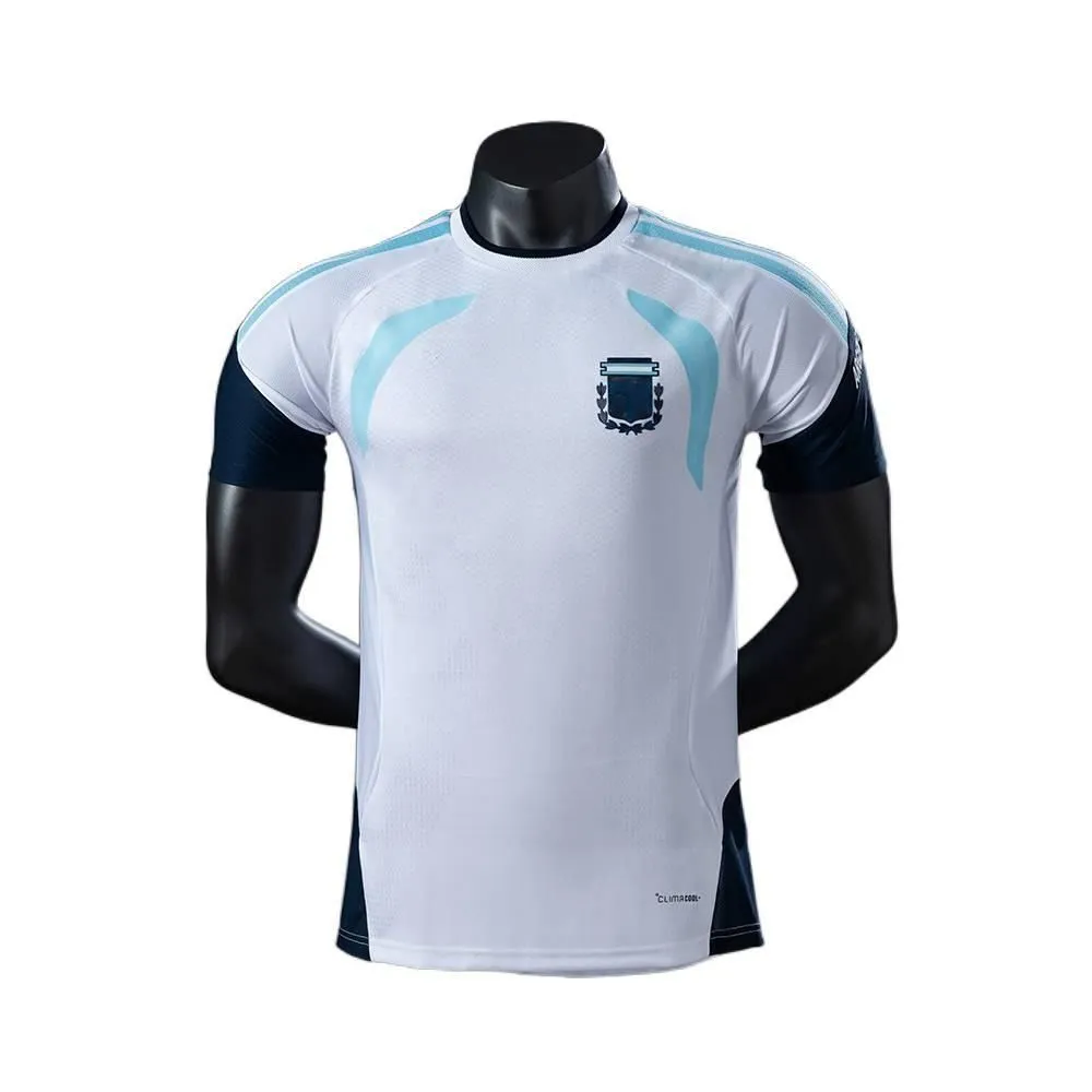 Men's Football Soccer Jersey Shirt For Argentina - White - S-2XL
