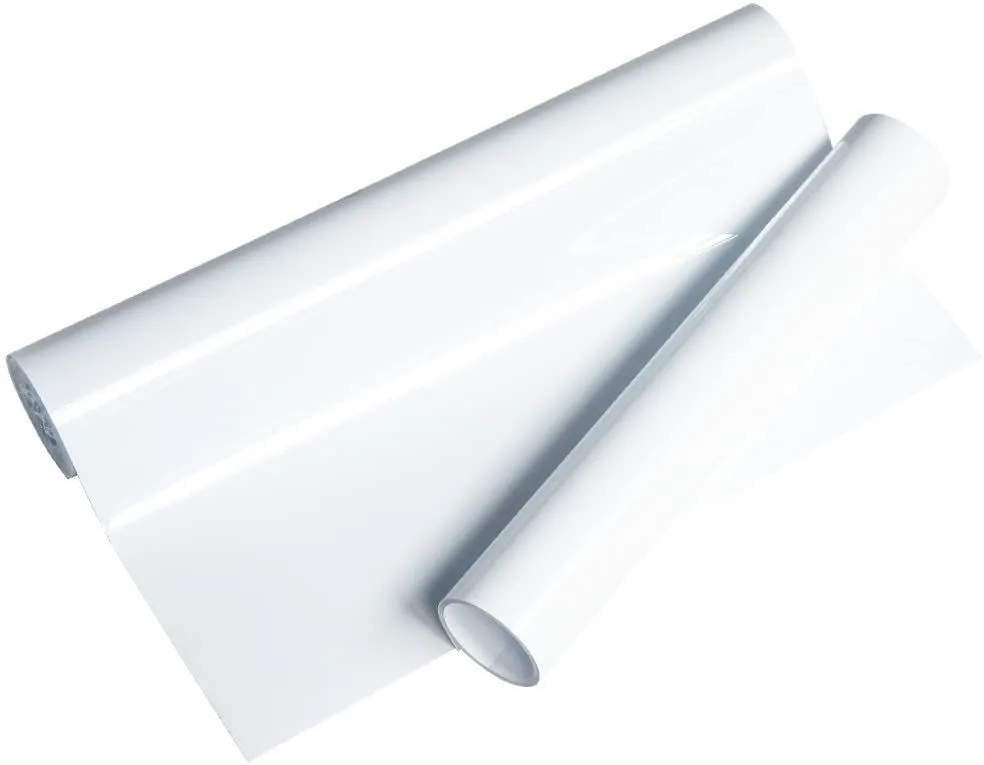 PU T-Shirt Transfer Vinyl - Plain WhitPe 61cm x 2m