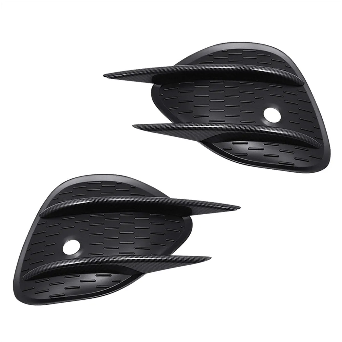 1Pair Front Bumper Air Knife Trim for Benz Compatible with Mercedes-Benz