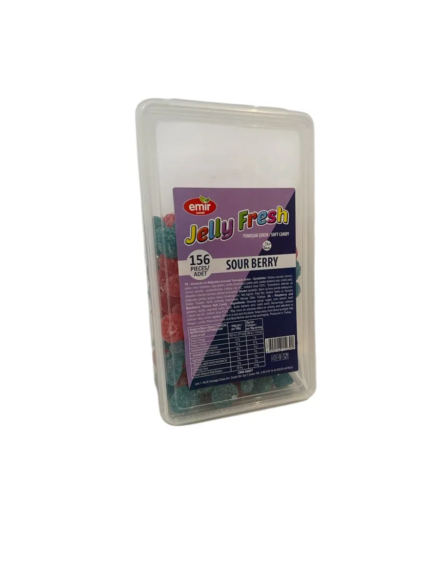 Jelly Fresh - Sour Berry Sweets (156's)