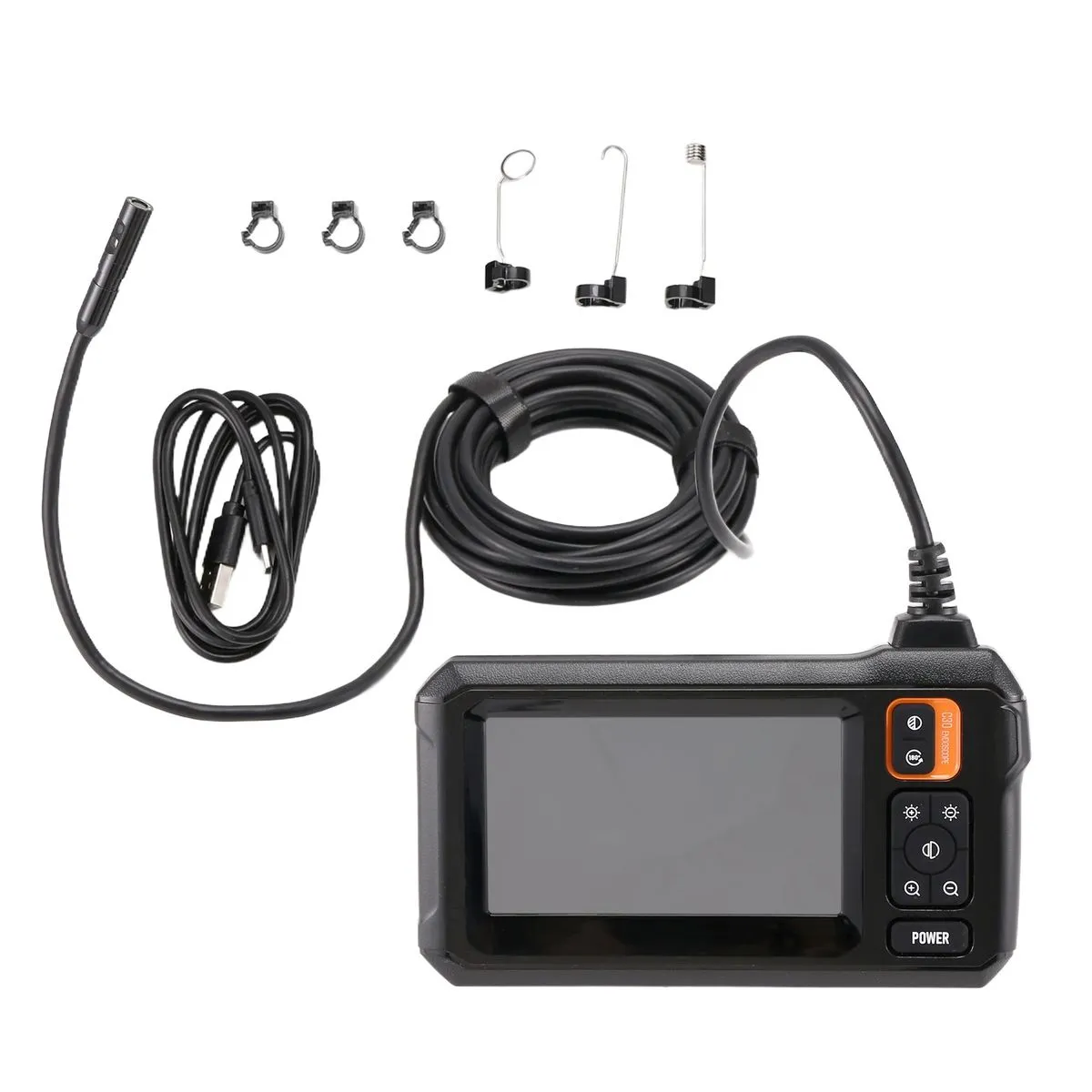 Industrial Endoscope Camera 4.3In Ips Screen 1080P Compatible with None