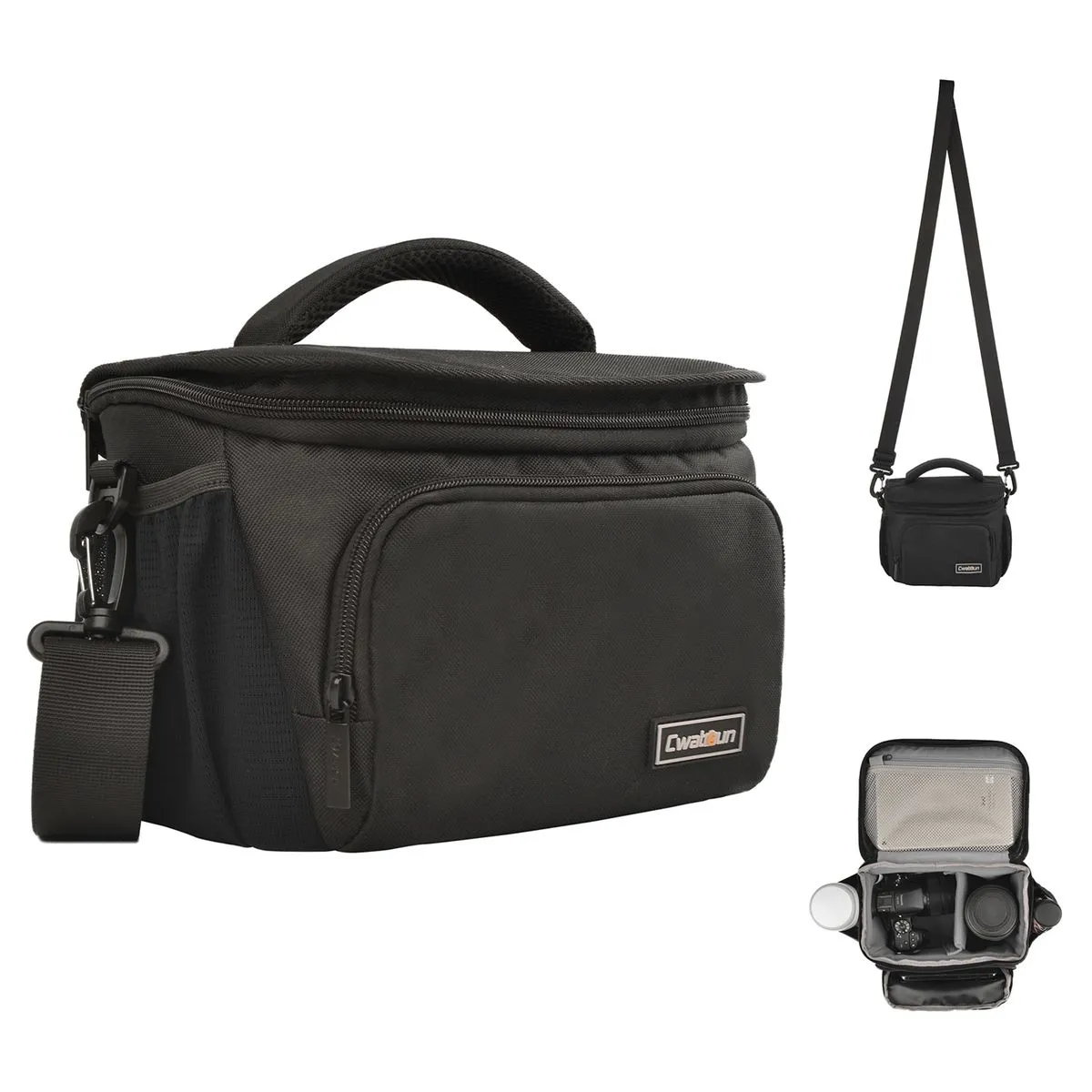 Mirrorless camera shoulder bag compatible