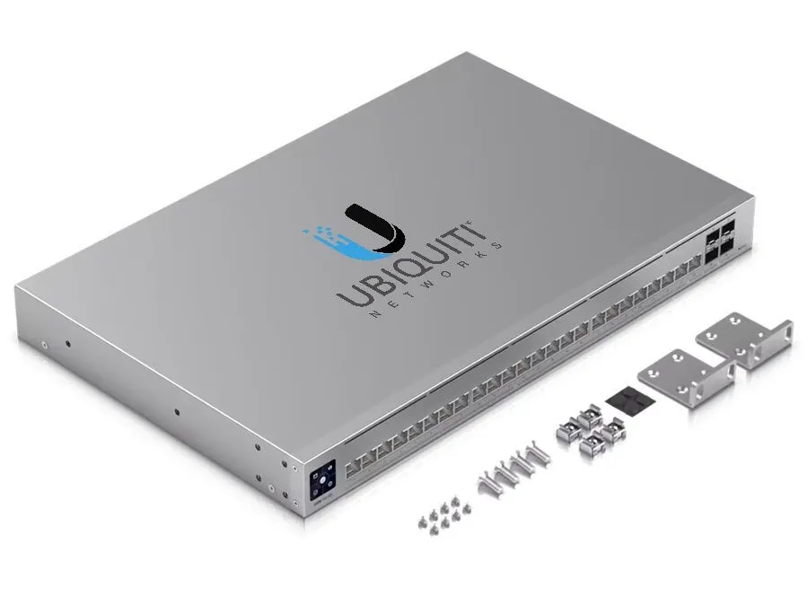 Ubiquiti UniFi 24 Port 2x 10Gbps 22x 2.5Gbps 4SFP+ Pro HD Switch