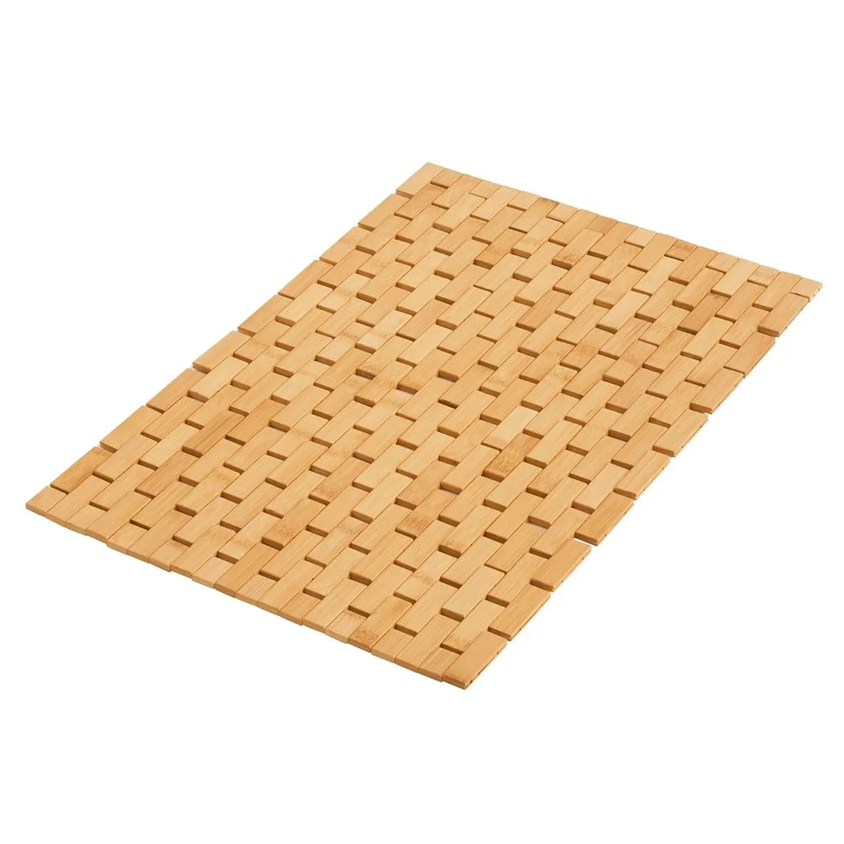 Bamboo Anti-Slip Bath Mat for Kitchen & Bathroom