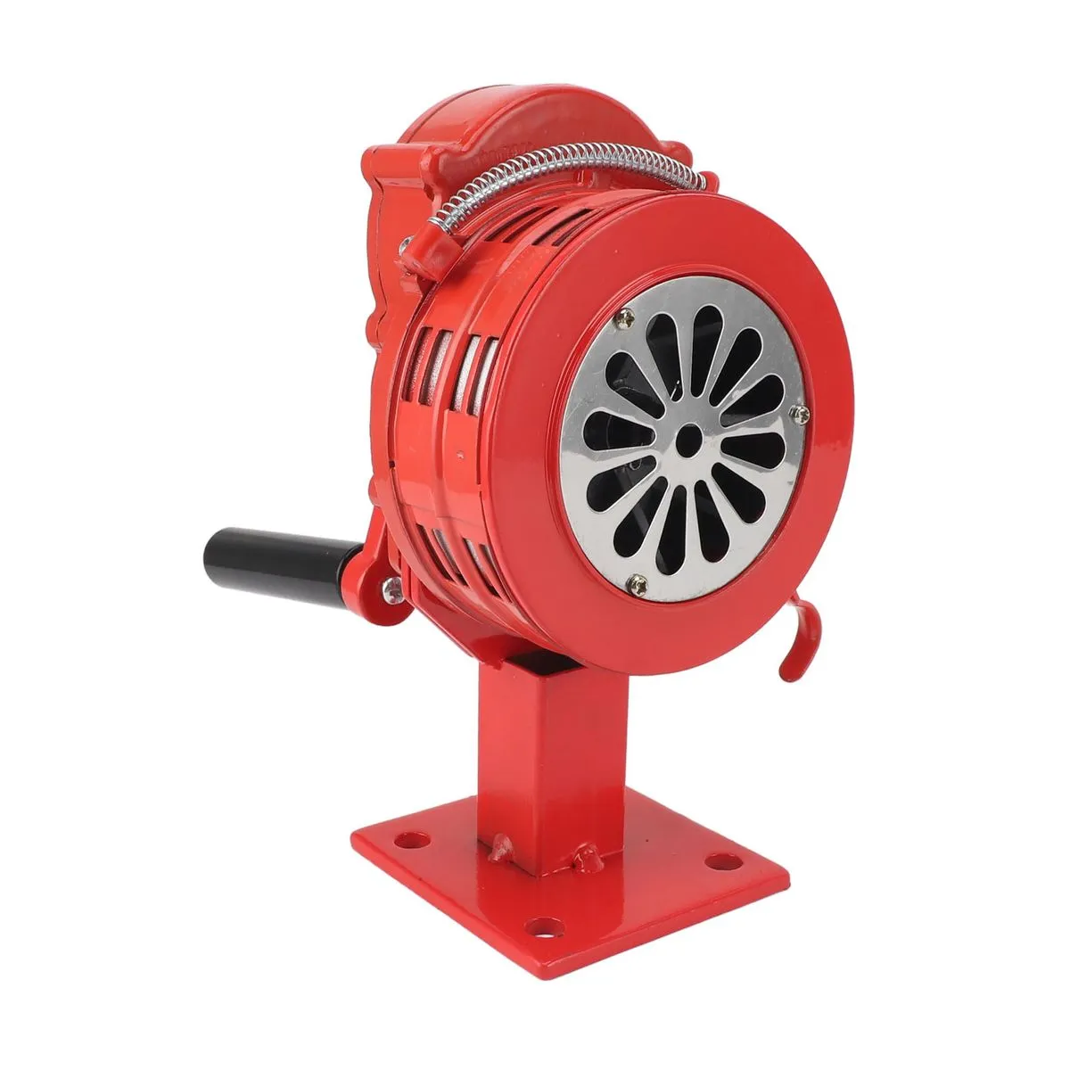 110dB Red Hand Crank Emergency Siren