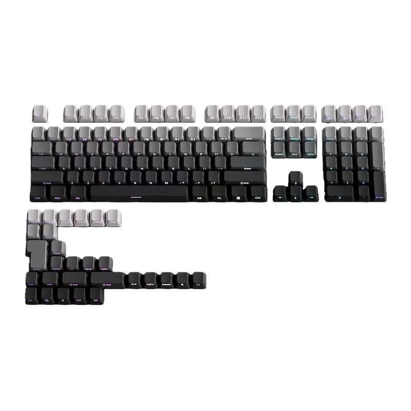 PBT Translucent Gradient Cherry Keycaps MX Mechanical Keyboards - A (opp bag)