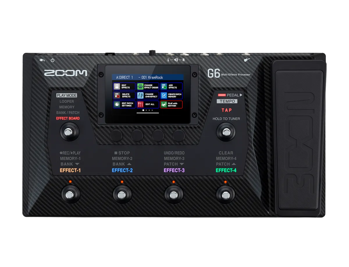 Zoom G6 Multi-Effects Guitar Processor