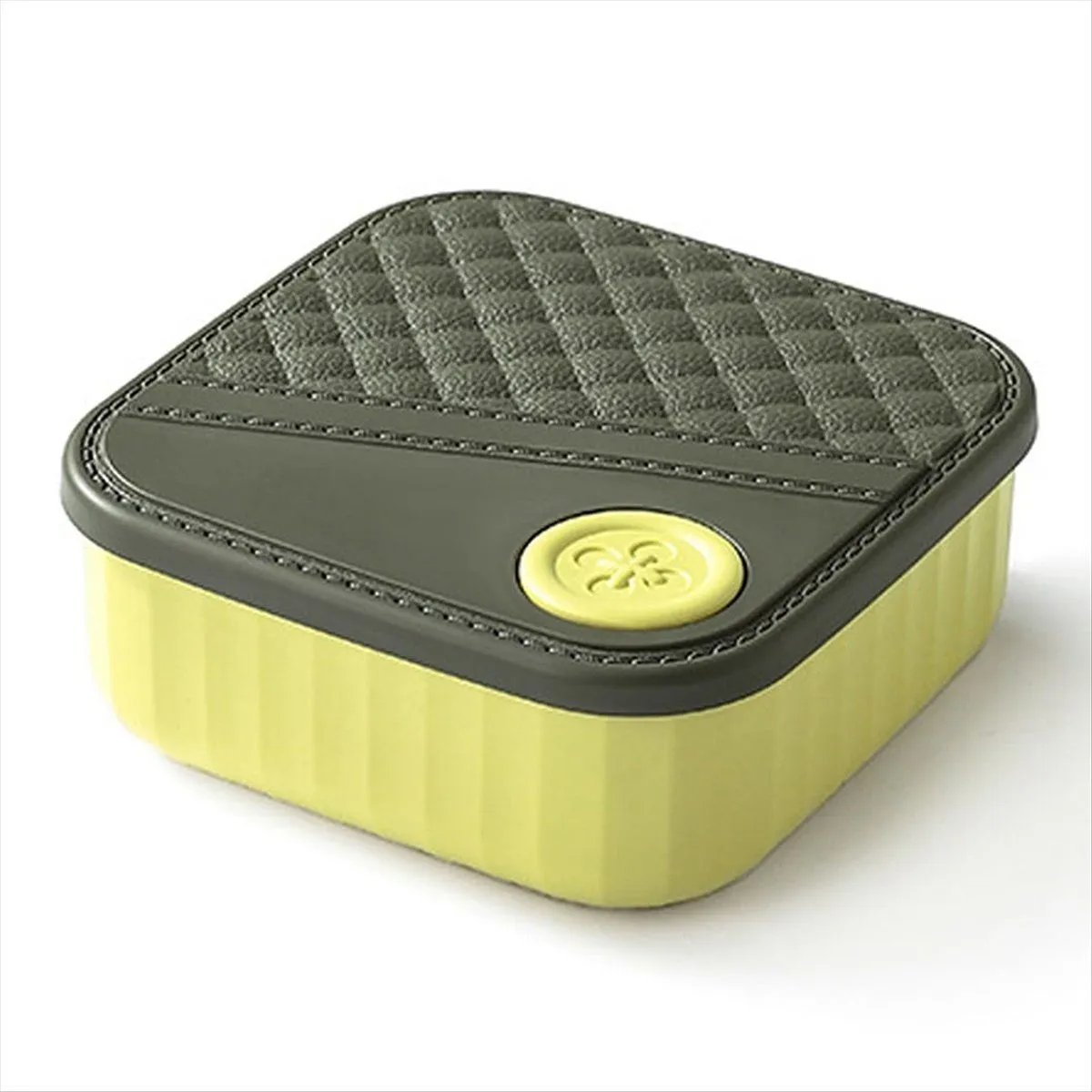 Sewing Box Portable Diy Sewing Supplies Kit Apricot Yellow