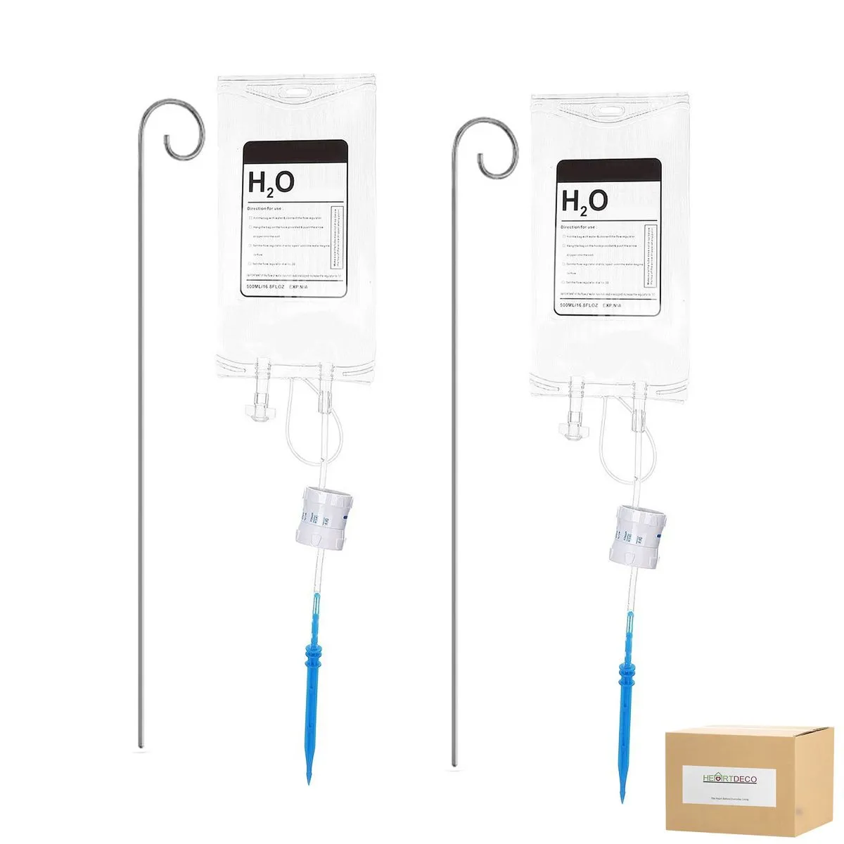 Heartdeco Automatic Watering System for House Plants - 2-Piece Set