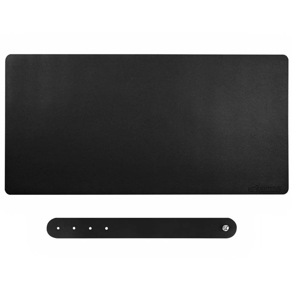 Haiaveng Non-Slip PU Leather Desk Pad, Waterproof Office Home Blotter