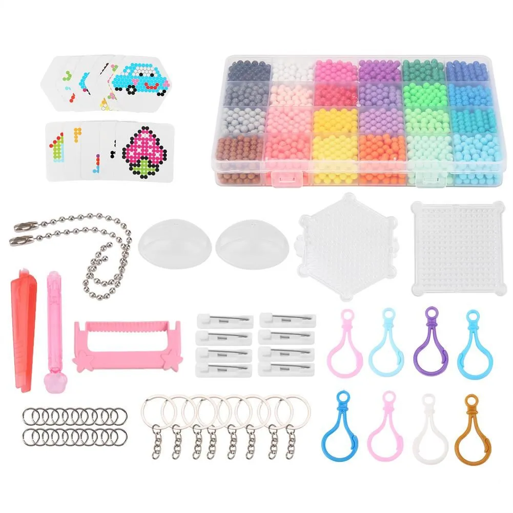 DIY Magic Aqua Water Beads Craft Kit Small 24 Grids 3000