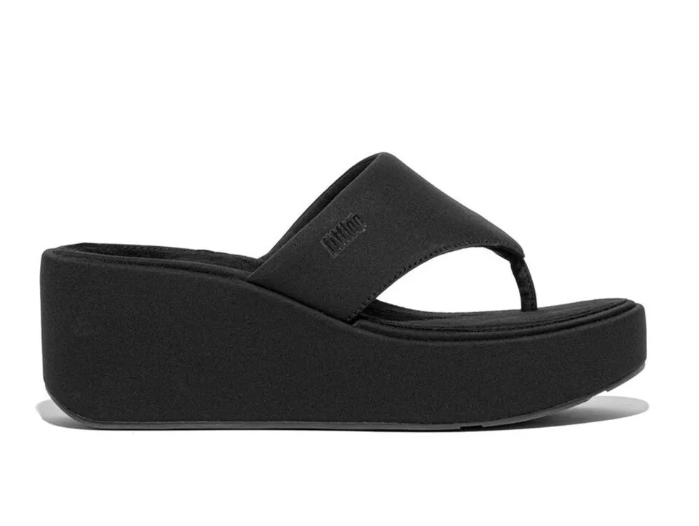 FitFlop Platforms Wedge Sandals All Black