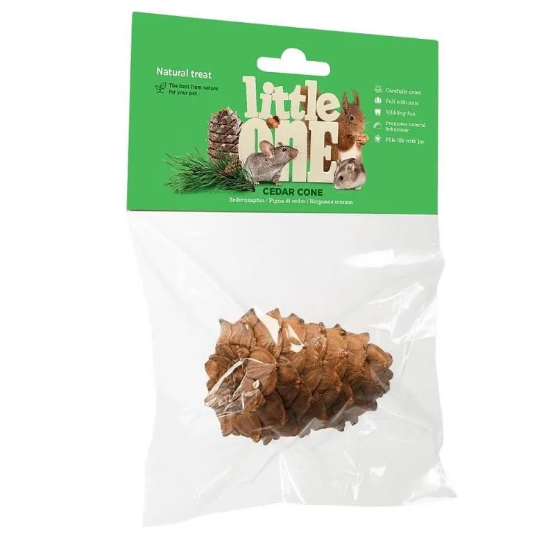 Little One - Cedar Cone Treat For Small Mammals 1's