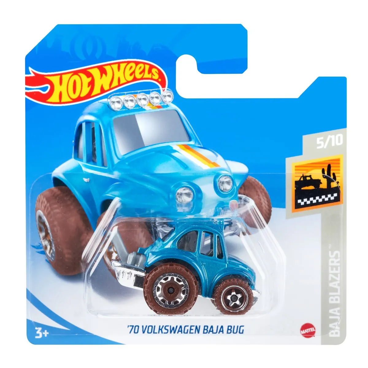 Hot Wheels Basic Single Die-Cast Car (Styles and Colours May Vary)