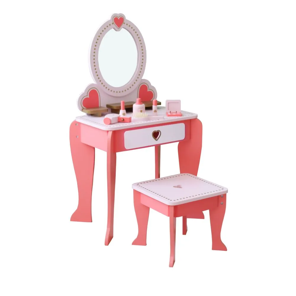 Wooden Dressing Table Role Play Kids