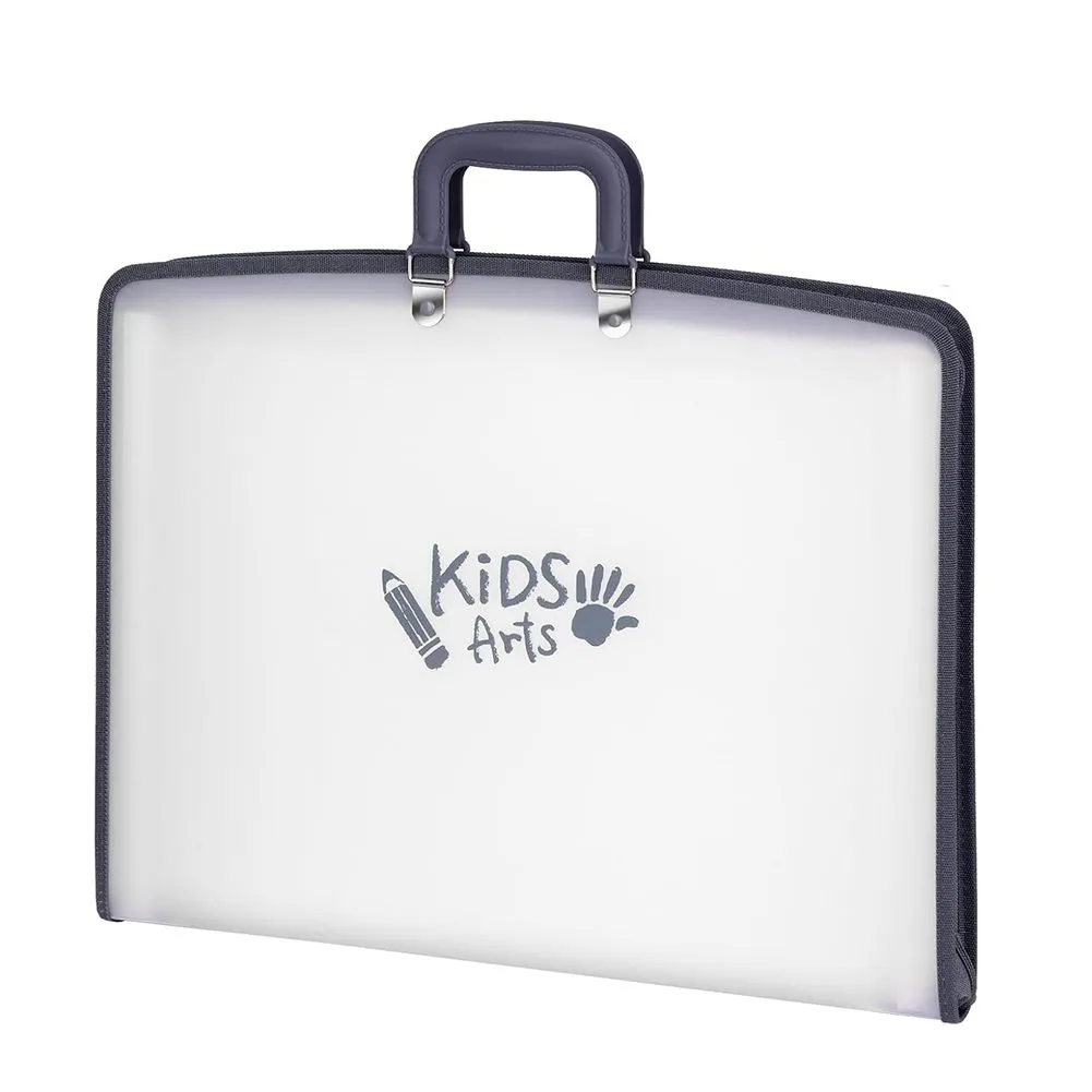 Kids Art Portfolio - Accordian File Organizer with 13 Pockets, Art Portfoli