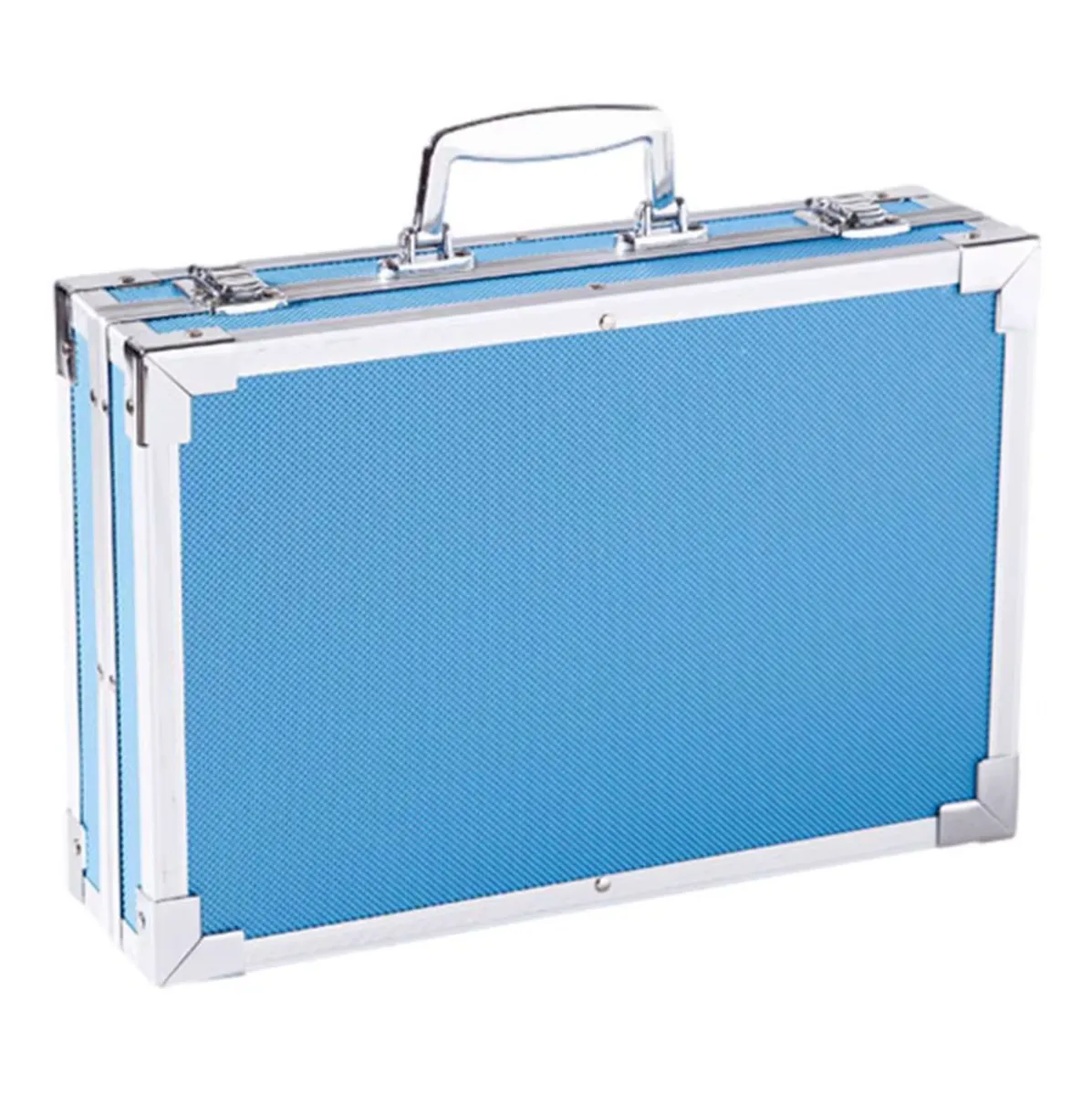 145PCS Painting & Drawing Art Set Aluminum Case Paint Brush Marker Art Set - Blue