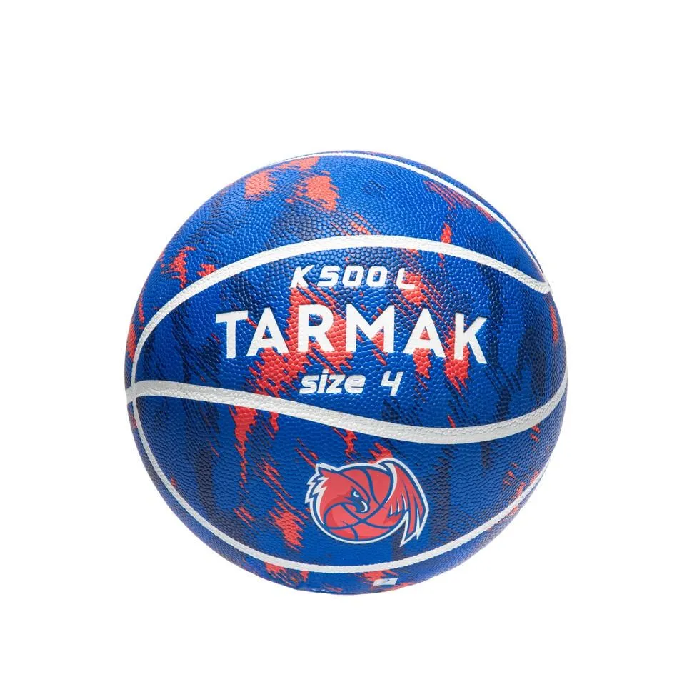 Tarmak Basketball Size 4 Child - K500 Blue Orange - Blue, Red