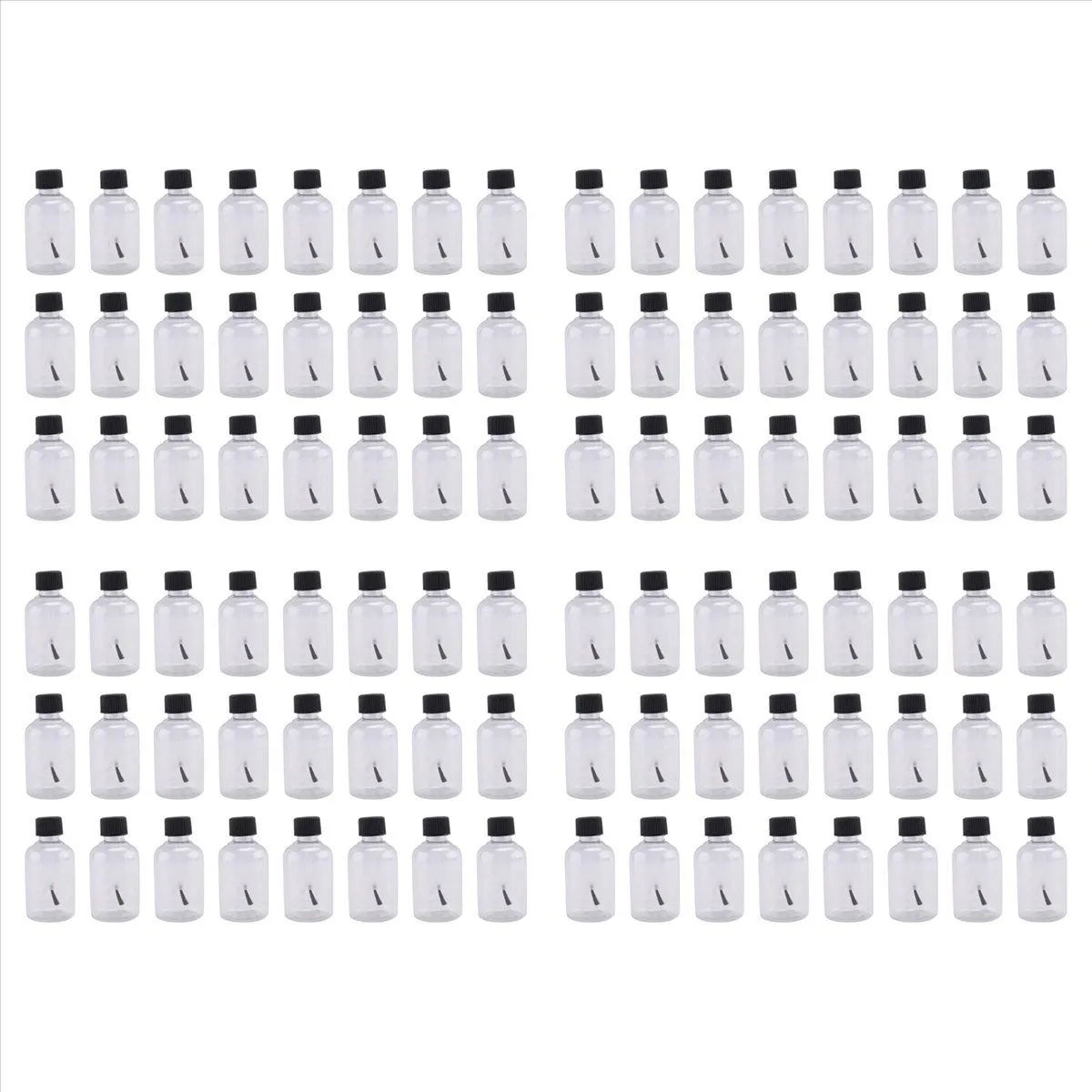 24Pcs Empty Glue Bottles With Brushes 1 7 Oz Kids Art Crafts Supplies