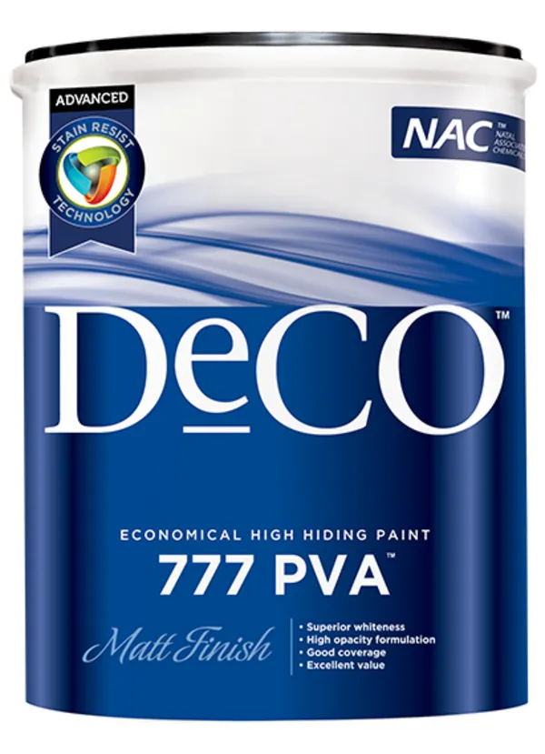 Deco 777PVA Ceiling Paint White-20Litre