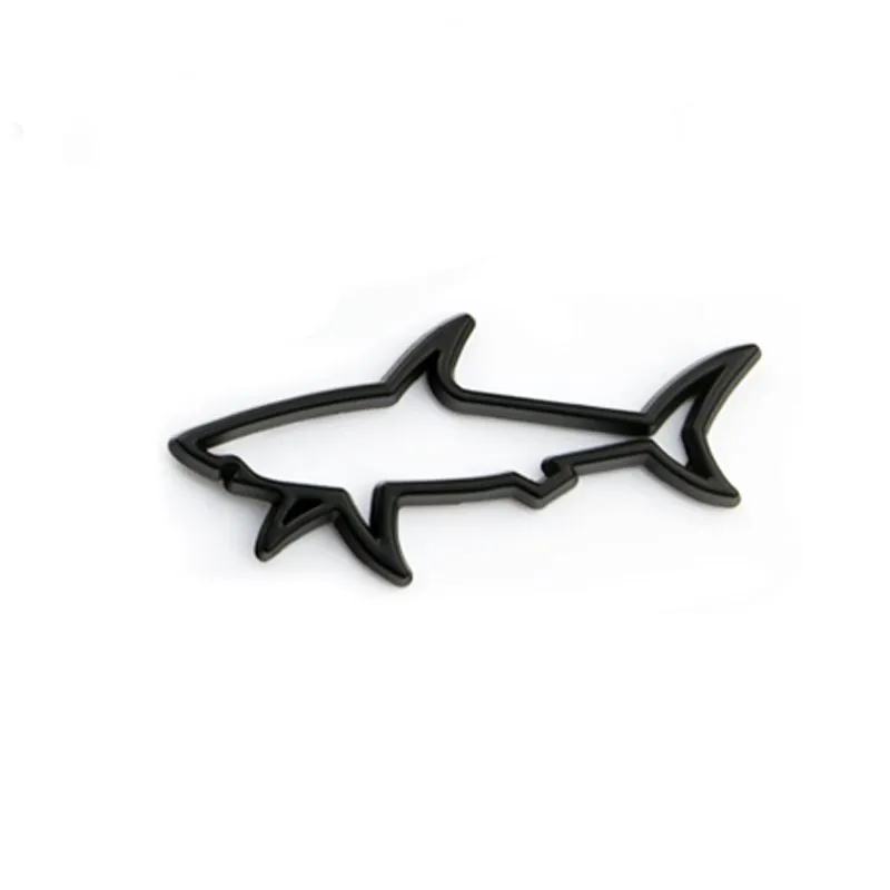 SHARK-001, Sharks Badge - Black