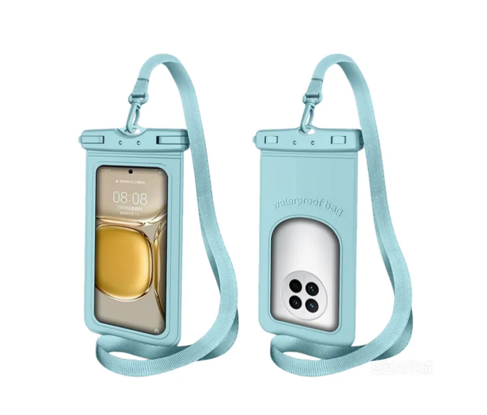 2 Pack Waterproof Phone Pouch,Floating Waterproof Phone Case with Lanyard