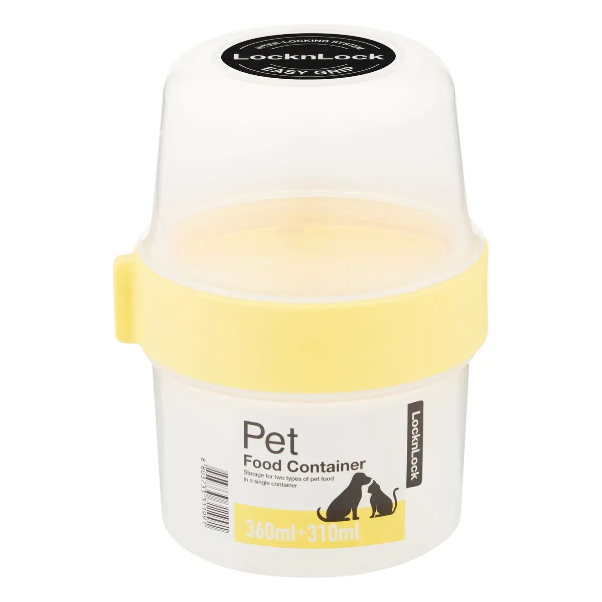 LocknLock Pet Food Container 360ml+310ml