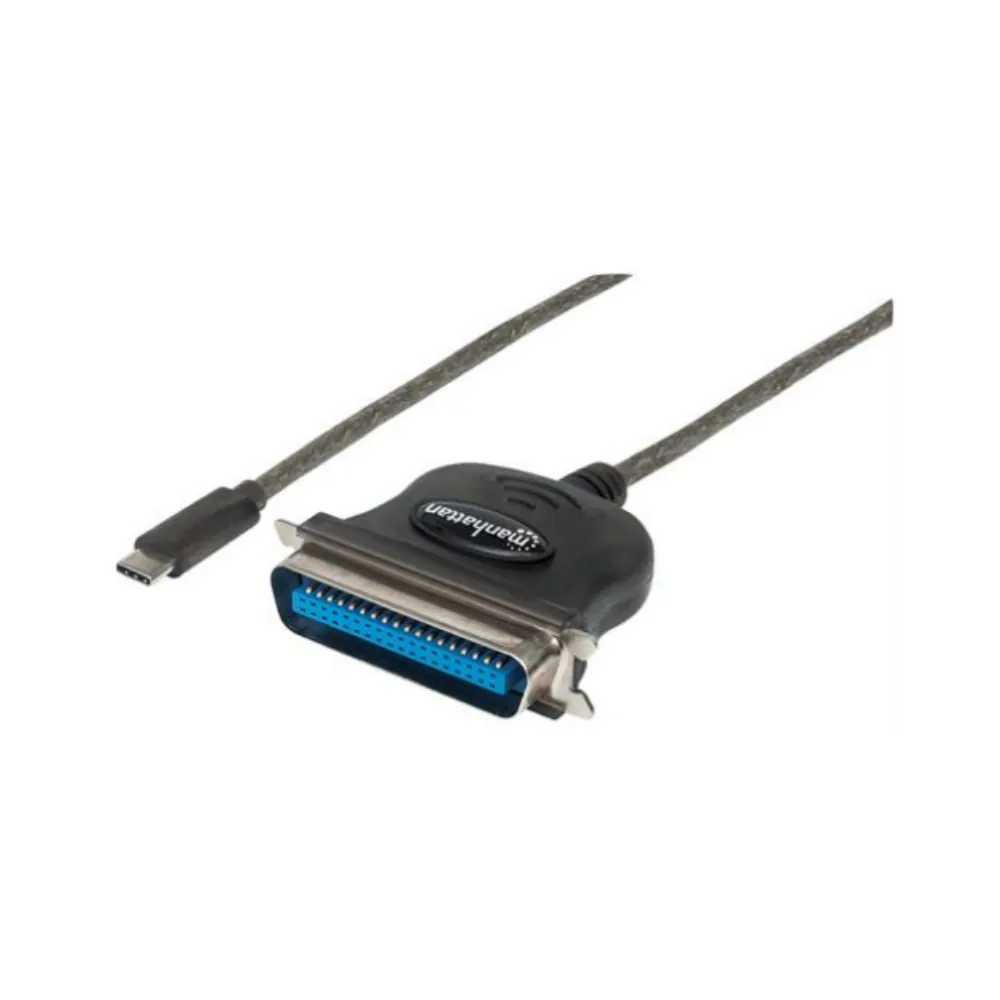 Manhattan Full-Speed USB-C to Cen36 Parallel Printer Converter