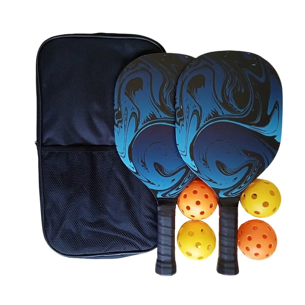 Pickleball Set - Classic Black Bag