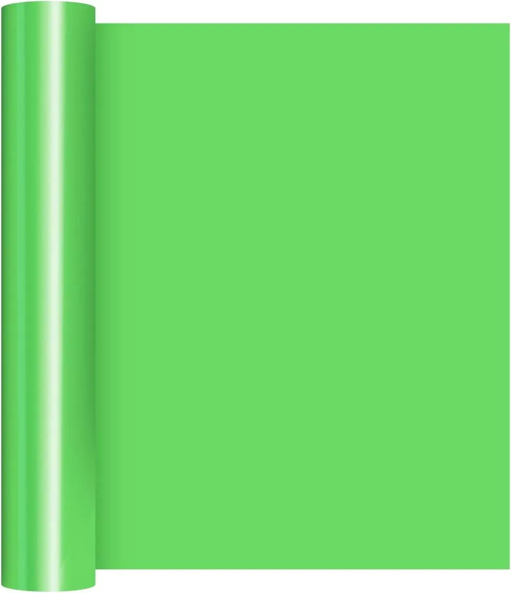 PU T-Shirt Transfer Vinyl - Plain Fruit Green 61cm x 2m