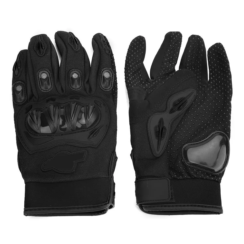 Full Finger Motorcycle Riding Gloves Black L Daily Use
