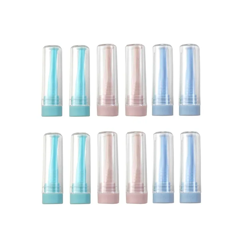12 Silicone Rigid Contact Lens Retrievers With Easy Operation